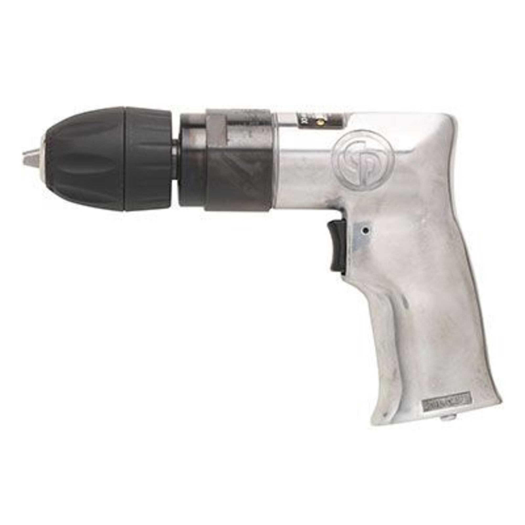 Chicago Pneumatic Air Drill — 3/8in. Keyless Chuck, Aluminum Housing, 0.5 HP, 2400 RPM, Model# CP785QC